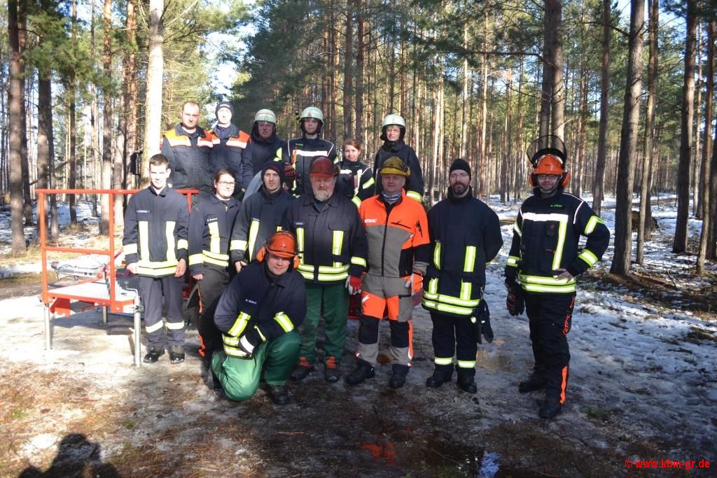 Ausbildung EMKS Baumbiegesimulator