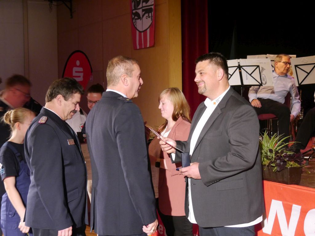 Auszeichnungsveranstaltung des Landkreises und Kreisfeuerwehrverbandes 2024